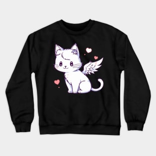 Kitty Angel - Cat Bird Crewneck Sweatshirt